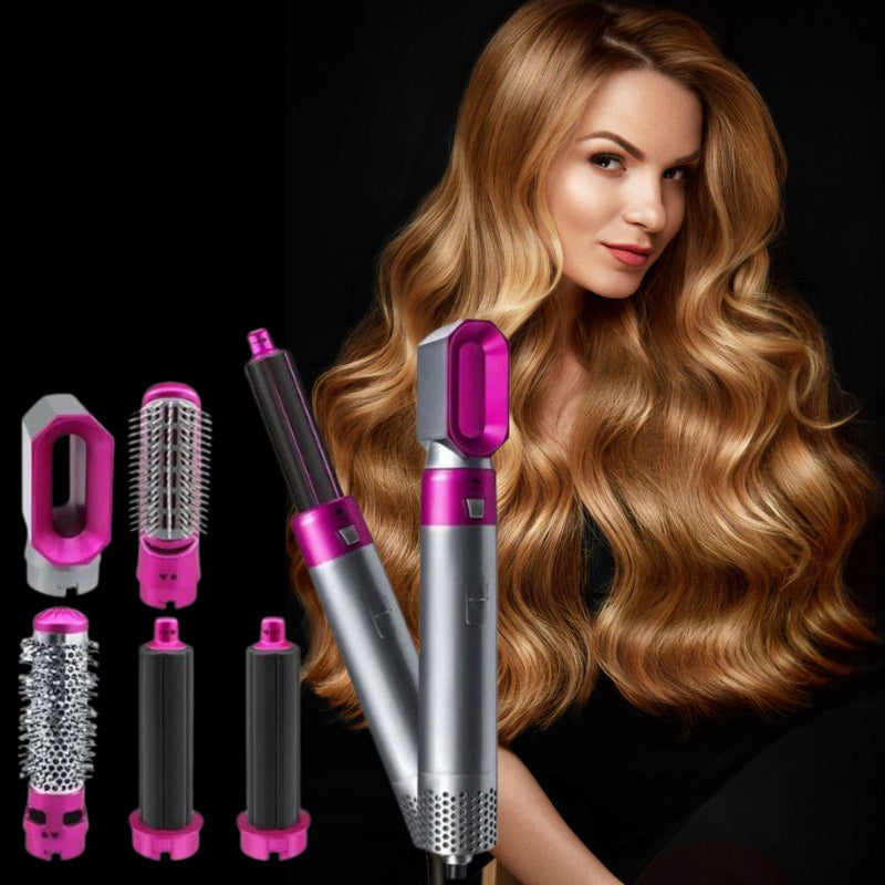 Glow Hair™ - Escova Modeladora 5 em 1 Original [+ BRINDE EXCLUSIVO]